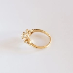 Rosetón antiguo diamantes