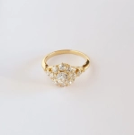 Rosetón antiguo diamantes