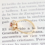 Roseta diamantes y rubí