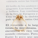 Roseta diamantes y rubí