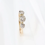 Tresillo vintage con diamantes