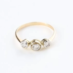Tresillo vintage con diamantes