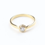 Solitario diamante