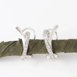 Pendientes con brillantes