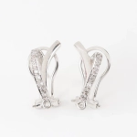 Pendientes con brillantes