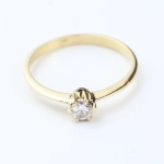 Solitario con brillante