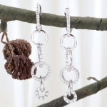 Pendientes con brillantes