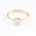 Anillo con diamantes