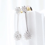Pendientes con brillantes