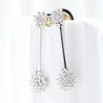 Pendientes con brillantes
