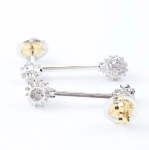 Pendientes con brillantes