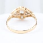 Sortija vintage diamantes