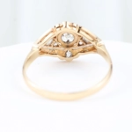 Sortija vintage diamantes