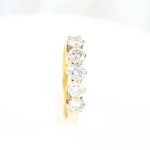 Anillo cinquillo brillantes