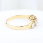 Anillo cinquillo brillantes