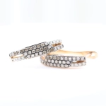 Pendientes con diamantes