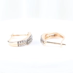 Pendientes con diamantes