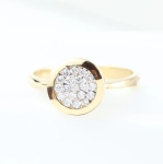 Anillo con brillantes