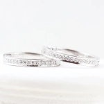 Pendientes aro con brillantes