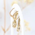 Pendientes vintage con diamantes