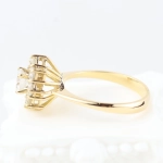 Roseta vintage con diamantes