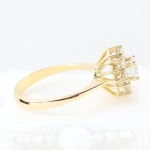 Roseta vintage con diamantes