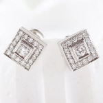 Pendientes con brillantes