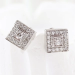 Pendientes con brillantes