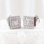 Pendientes con brillantes