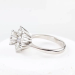 Roseta vintage con diamantes