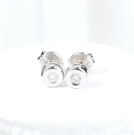 Pendientes con diamante