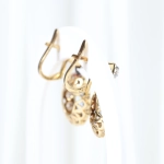 Pendientes vintage con diamantes