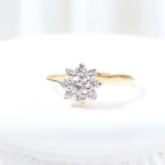 Roseta con diamantes 