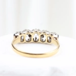 Anillo vintage con diamantes 