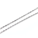 Gargantilla de alta joyería con rubíes y diamantes en oro blanco 