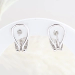 Pendientes de diamantes 1,17 ct en oro blanco 18K